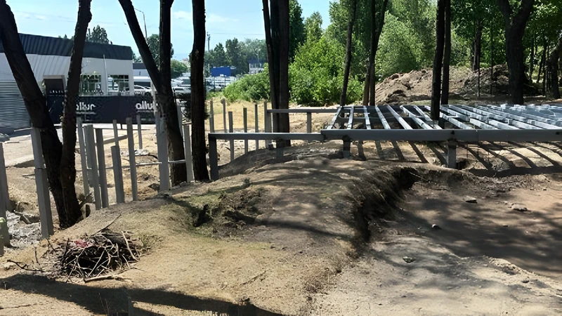 Благоустройство территории Allur Auto. Строительный этап · фото 6